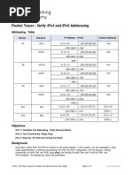 1.4.7-Packet-Tracer - Configure-Router-Interfaces | PDF | I Pv6 | Ip ...