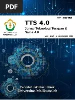 Jurnal Tts 4 Vol 1no 3 2020 Issn 2722-8428 | PDF