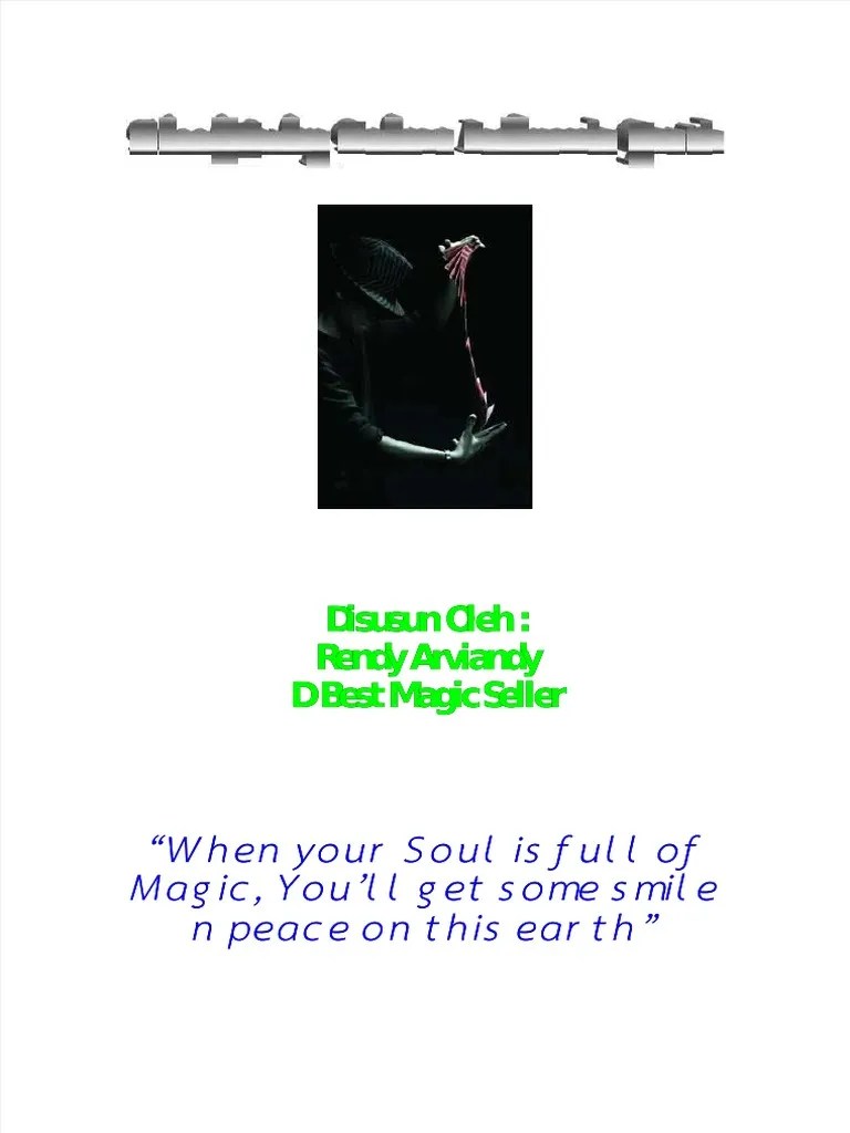 (PDF) Ebook Sulap Bahasa Indonesia - Compress | PDF