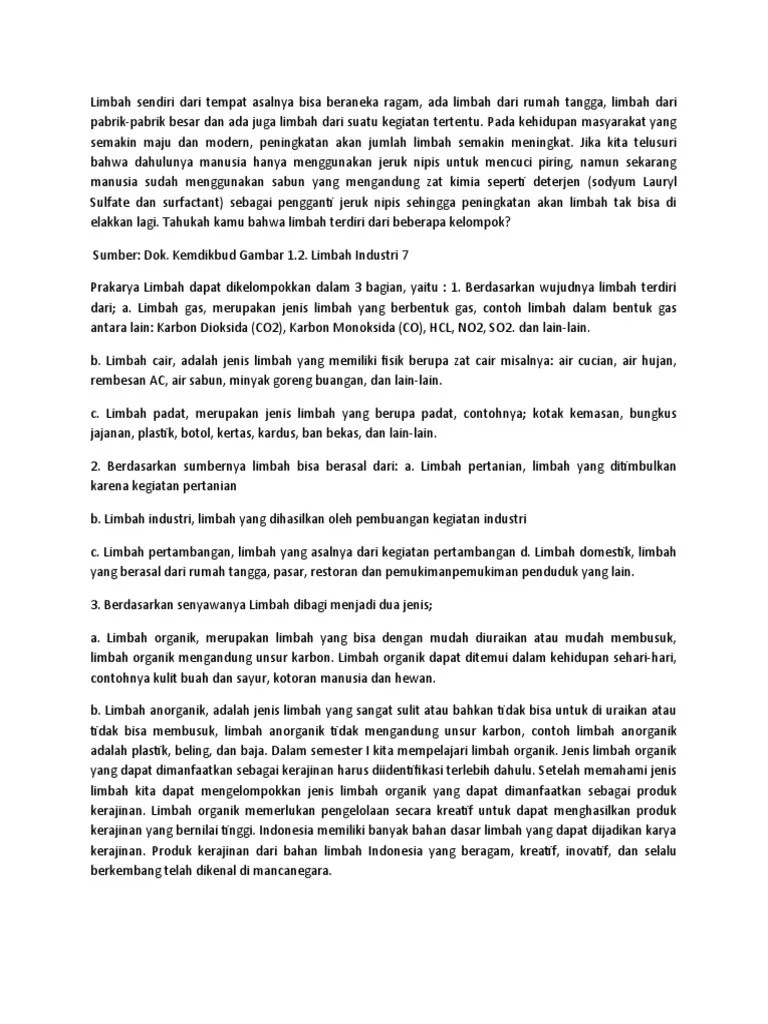 Karbon Dioksida Karbon Monoksida Adalah Contoh Dari Limbah