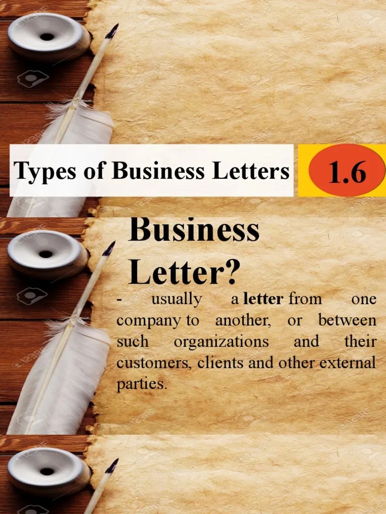 Types Of Business Letters | Download Free PDF | Sales | Prices