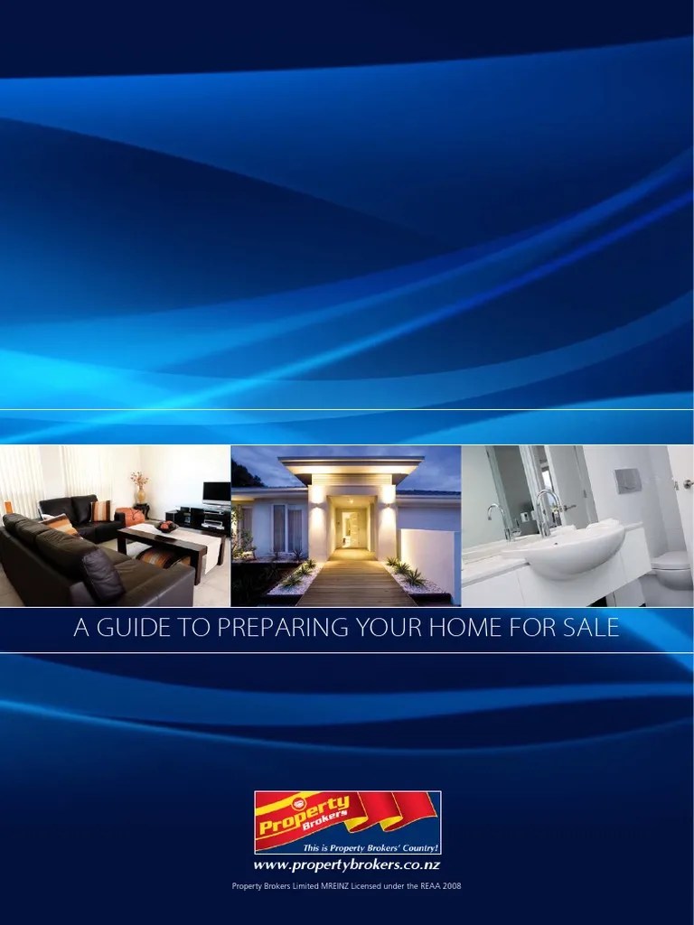 Guide To Preparing Your Home For Sale | PDF | Real Estate Broker | Room