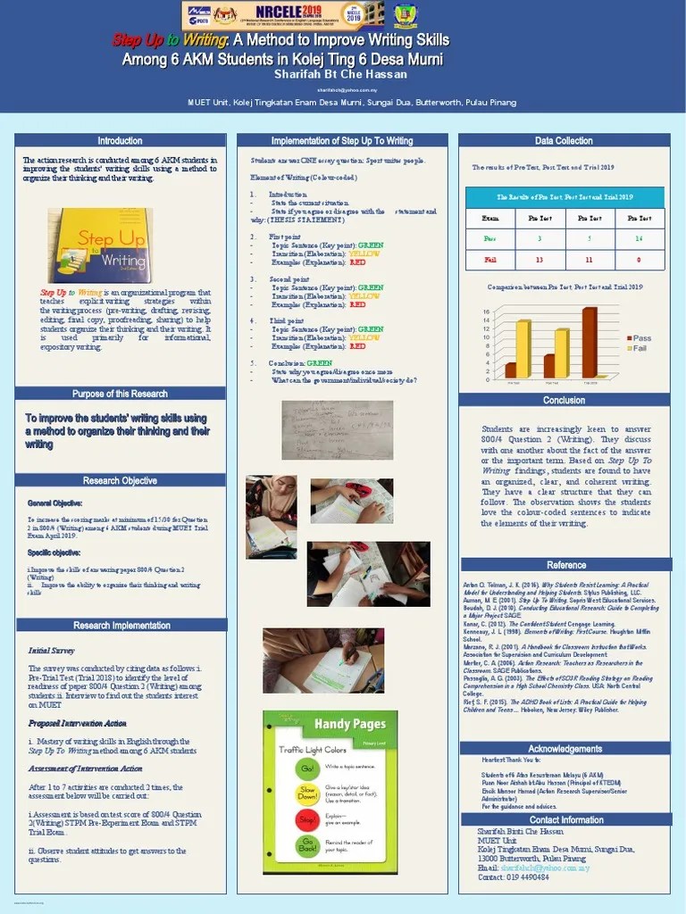 Step Up To Writing A Method To Improve Writing Skills | PDF | Question | Behavior Modification