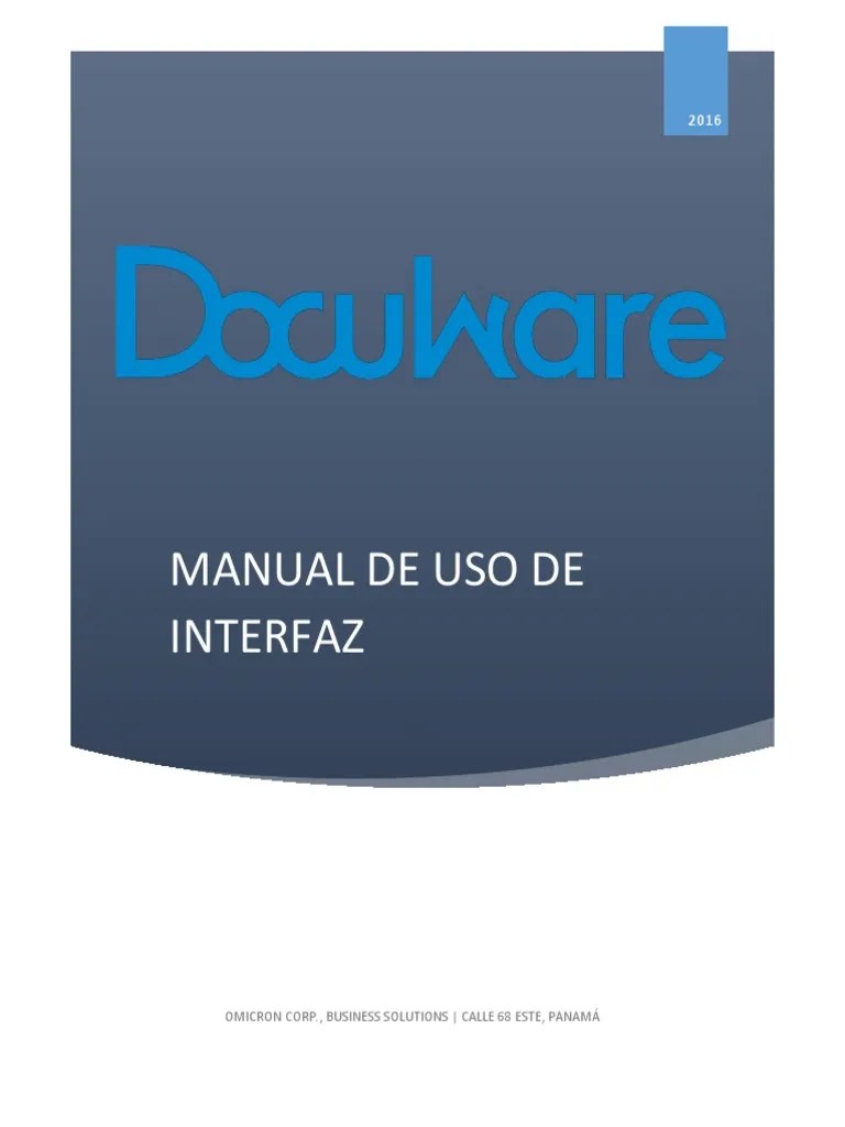 Manual Basico De Docuware | PDF | Escáner De Imagen | Informática