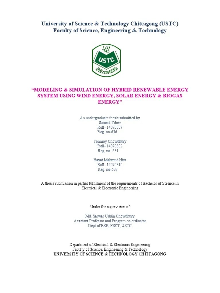 University Of Science & Technology Chittagong (USTC) Faculty Of Science, Engineering ...