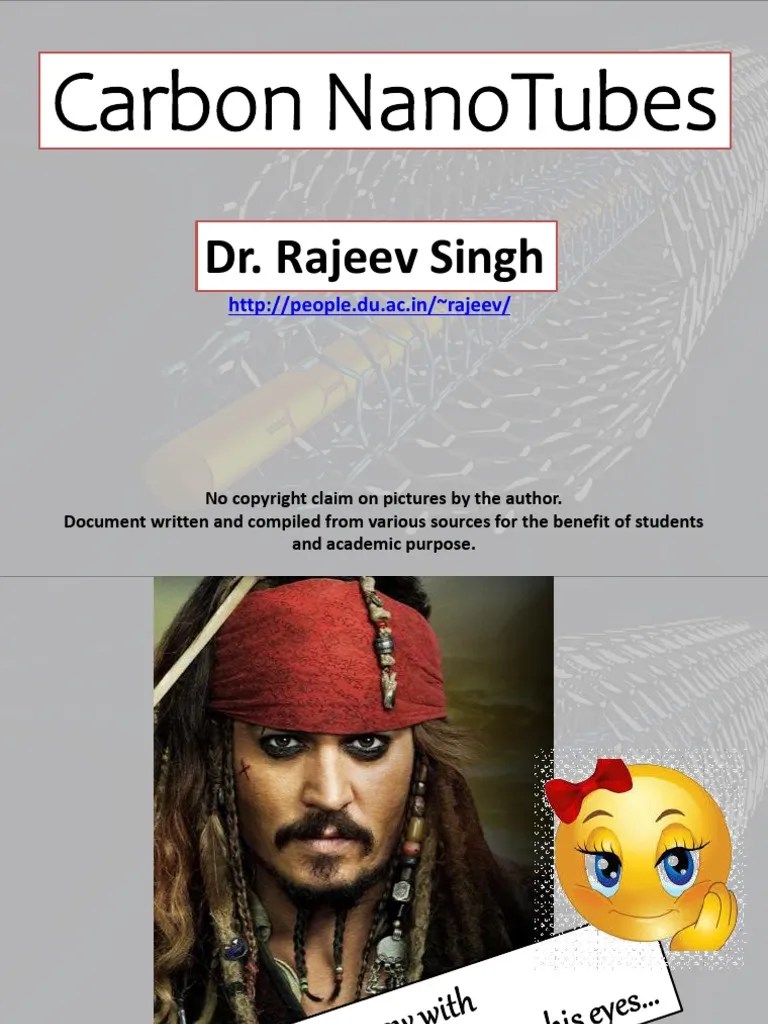 Carbon NanoTubes PDF | PDF | Carbon Nanotube | Materials