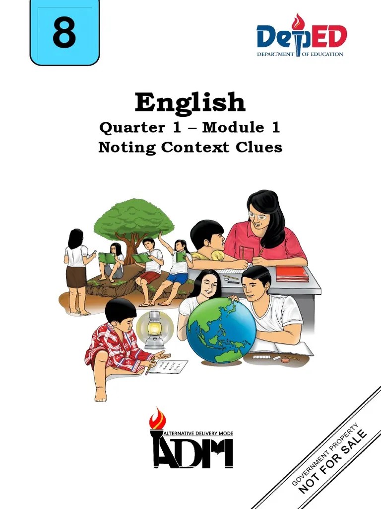 english8 q1 mod1 notingcontextclues v2 pdf pandemic facilitator