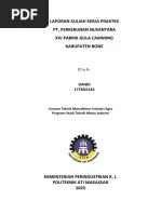 Gkp produksi pg takalar, pg camming dan pg bone yang terletak di provinsi sulawesi. Laporan Kkp Pg Camming Dandi 1 Pdf