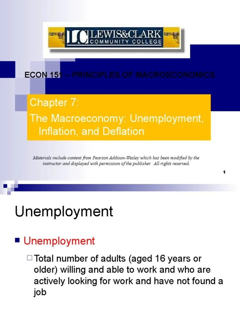 Unemployment | PDF | Personal Consumption Expenditures Price Index ...