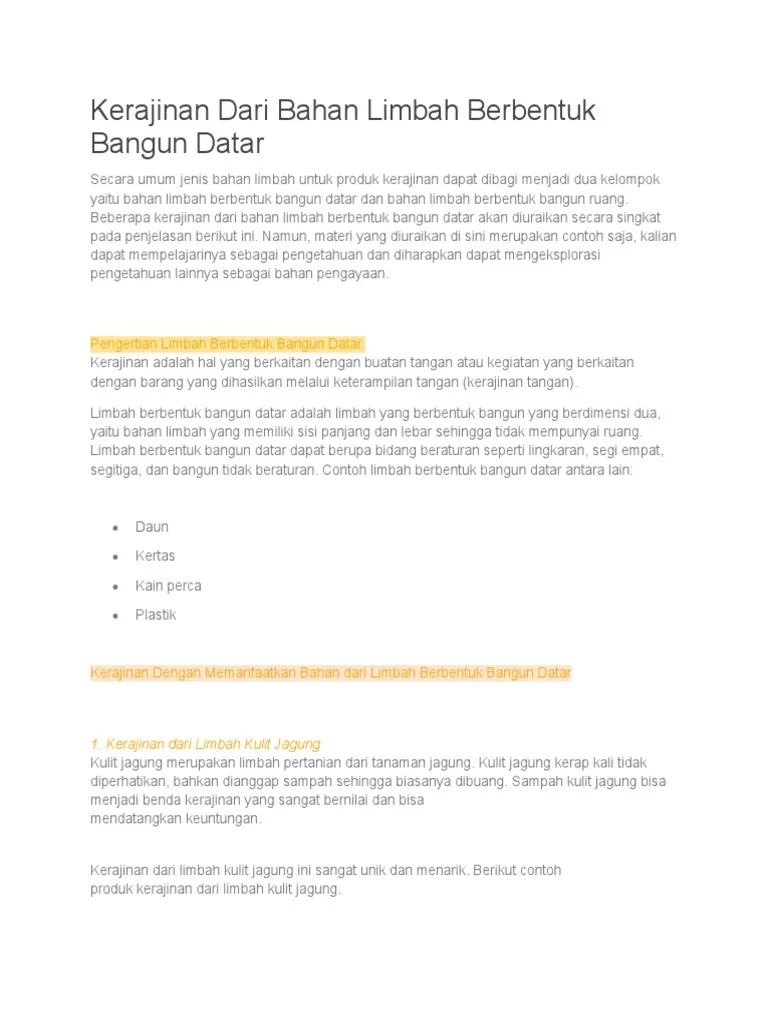 8 Kerajinan Dari Limbah Berbentuk Datar Yang Mudah Untuk Dibuat 20 Sebutkan Jenis Kerajinan Limbah Berbentuk Bangun Datar - Tak heran Semua orang suka dengan kerajinan limbah.