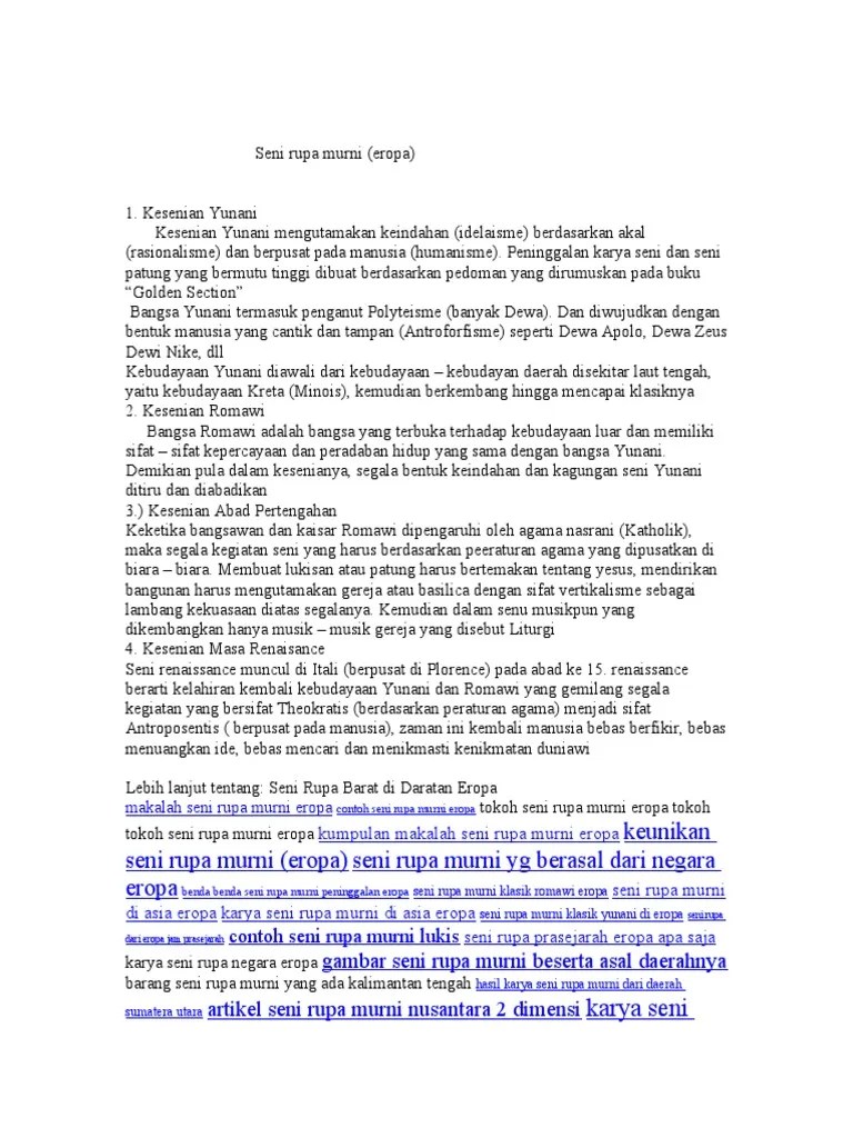 Aceh, sulteng, bali, sumatra, nusa tenggara timur, kaltim, . Seni Rupa Murni 1 Pdf