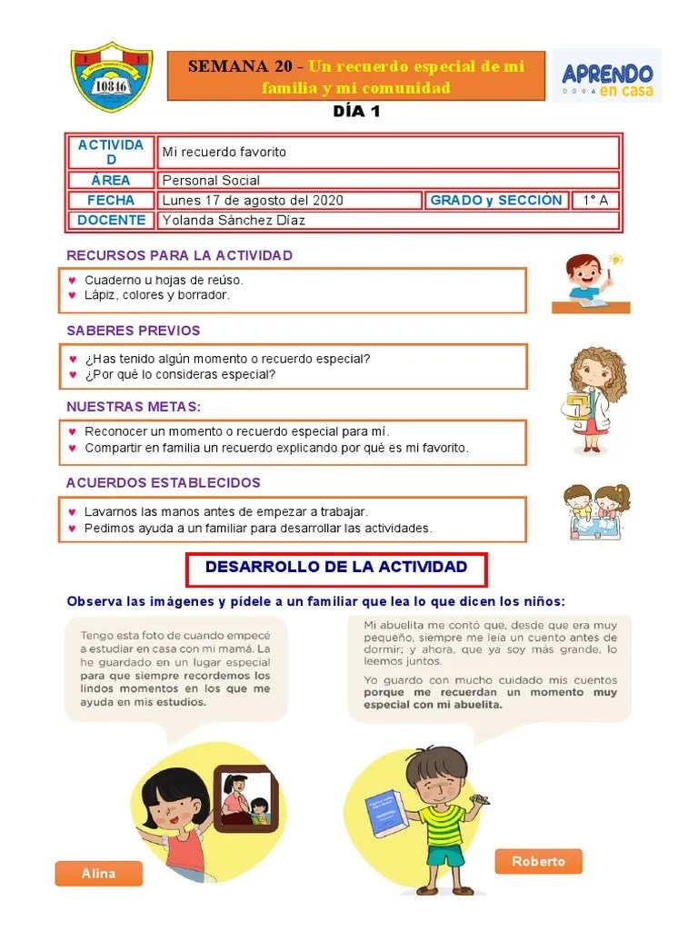 SESIÓN 1 - Sem - 20 | PDF