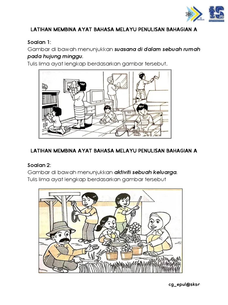 Belon udara tinggi di langit bm bina ayat tahun 1 bina ayat tunggal 8. Latihan Membina Ayat Bah A Gambar Tunggal Pdf
