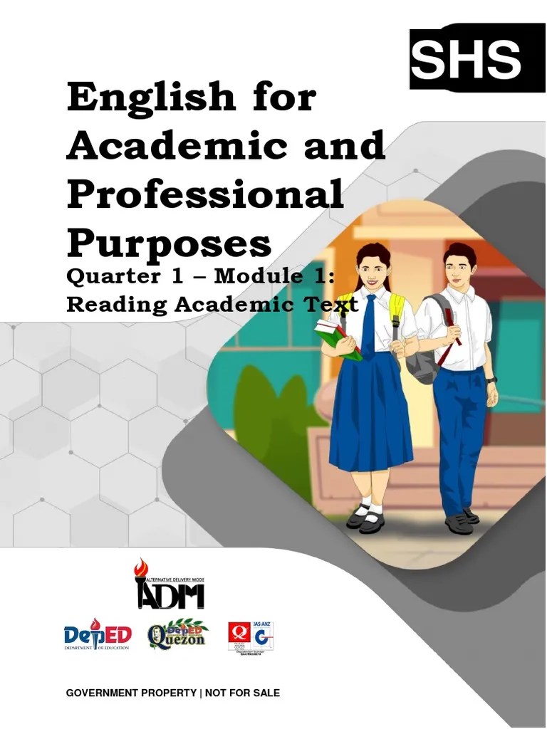 Eapp Edited Module | PDF | Essays | Thesis