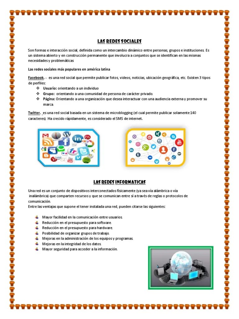 Las Redes Sociales | PDF