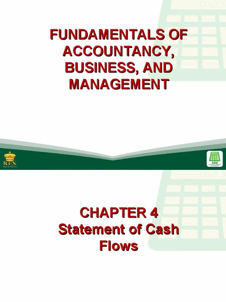 Fundamentals Of Accountancy, Business, And Management | PDF | Cash Flow ...