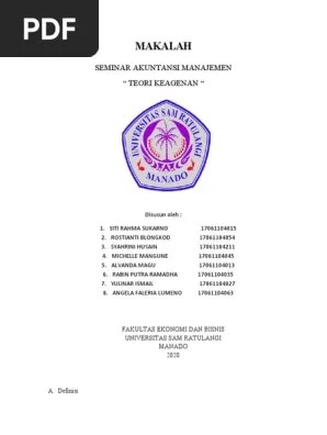 Teori Agensi Terbaru | PDF