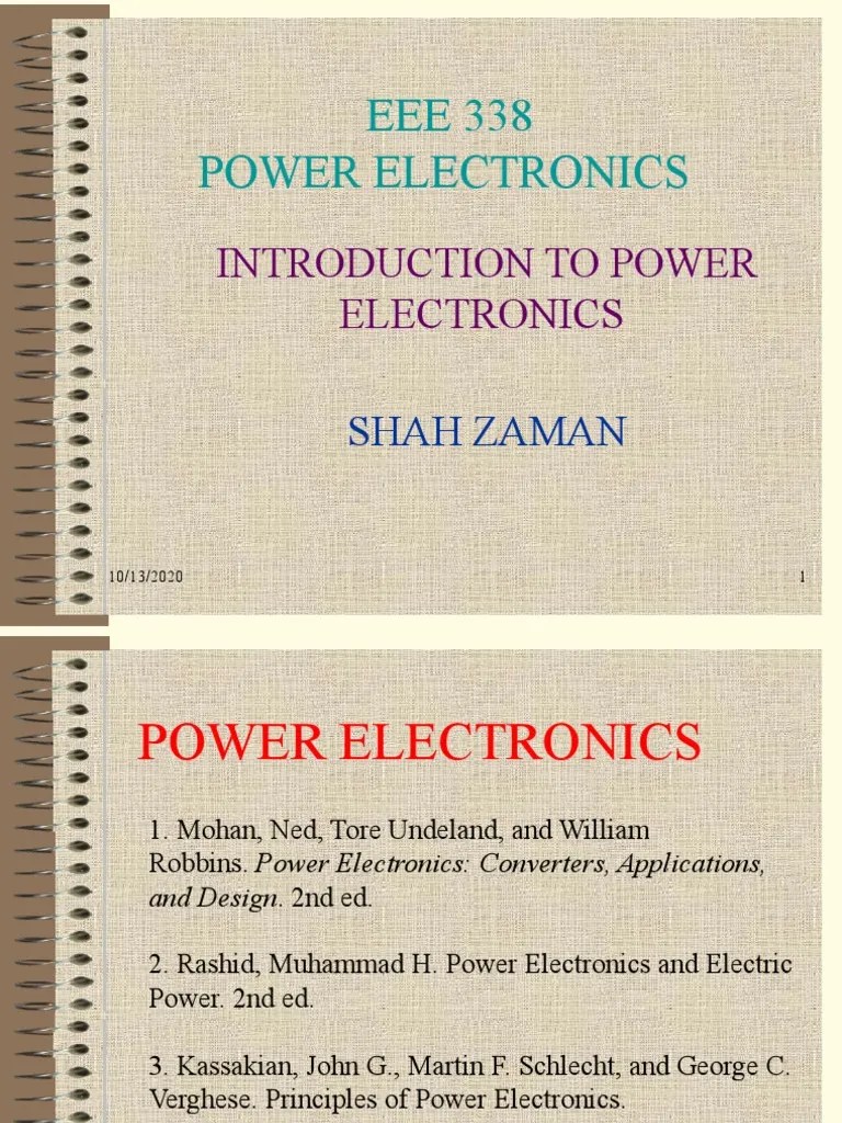 EEE 338 Power Electronics | PDF | Power Electronics | Rectifier