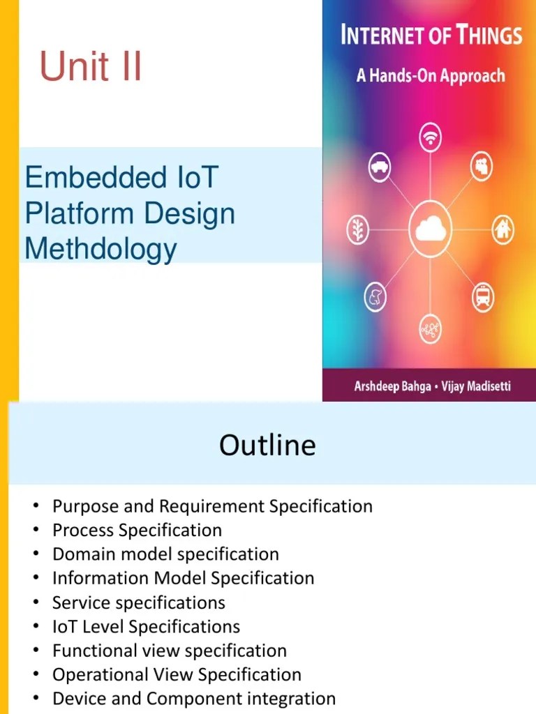 Unit Ii: Embedded Iot Platform Design Methdology | PDF | Internet Of ...