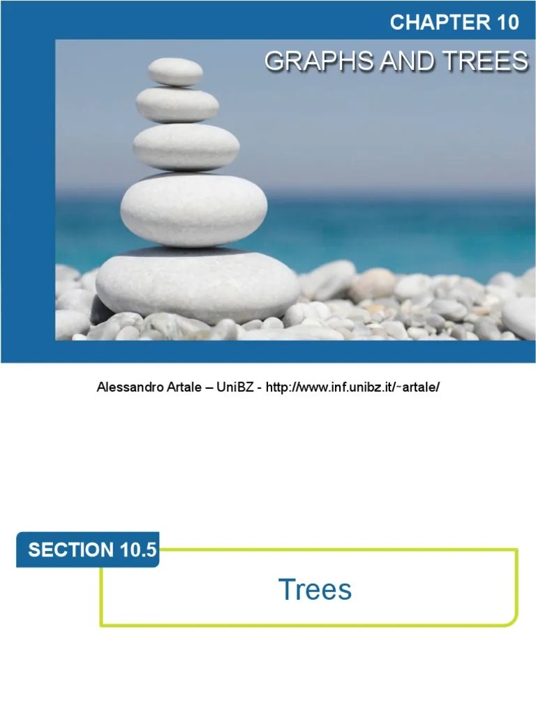 Slides15 Trees PDF | PDF | Vertex (Graph Theory) | Theoretical Computer ...