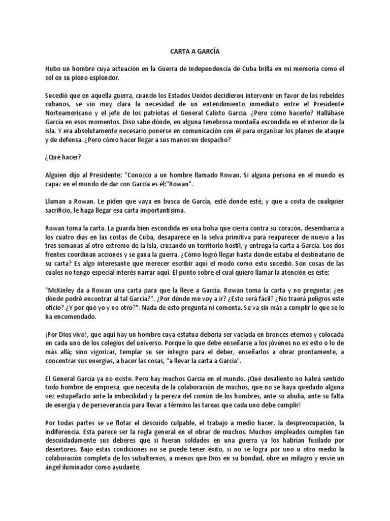 Una Carta A García | PDF | Cuba