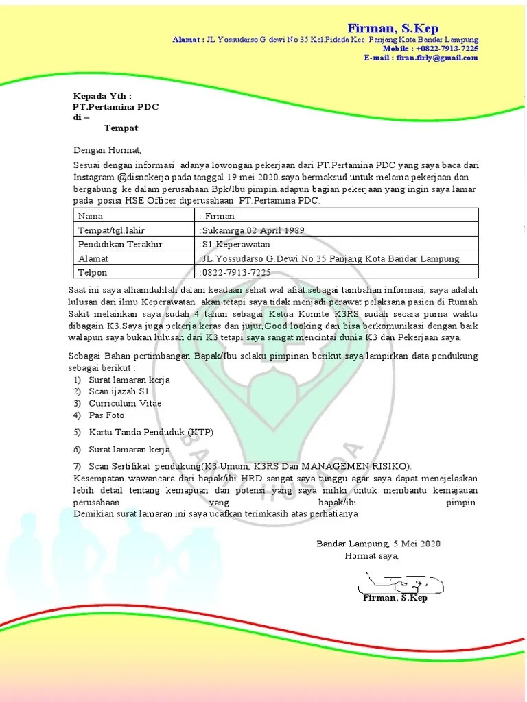 Aug 01, 2021 · dibawah ini merupakan beberapa informasi yang telah kami himpun mengenai lowongan kerja migas terbaru pada bulan agustus tahun 2021 dari sumber informasi lowongan kerja terpercaya, semoga informasi ini dapat bermanfaat bagi pembaca yang sedang mencari pekerjaan. Lowongan Pertamina Pdc