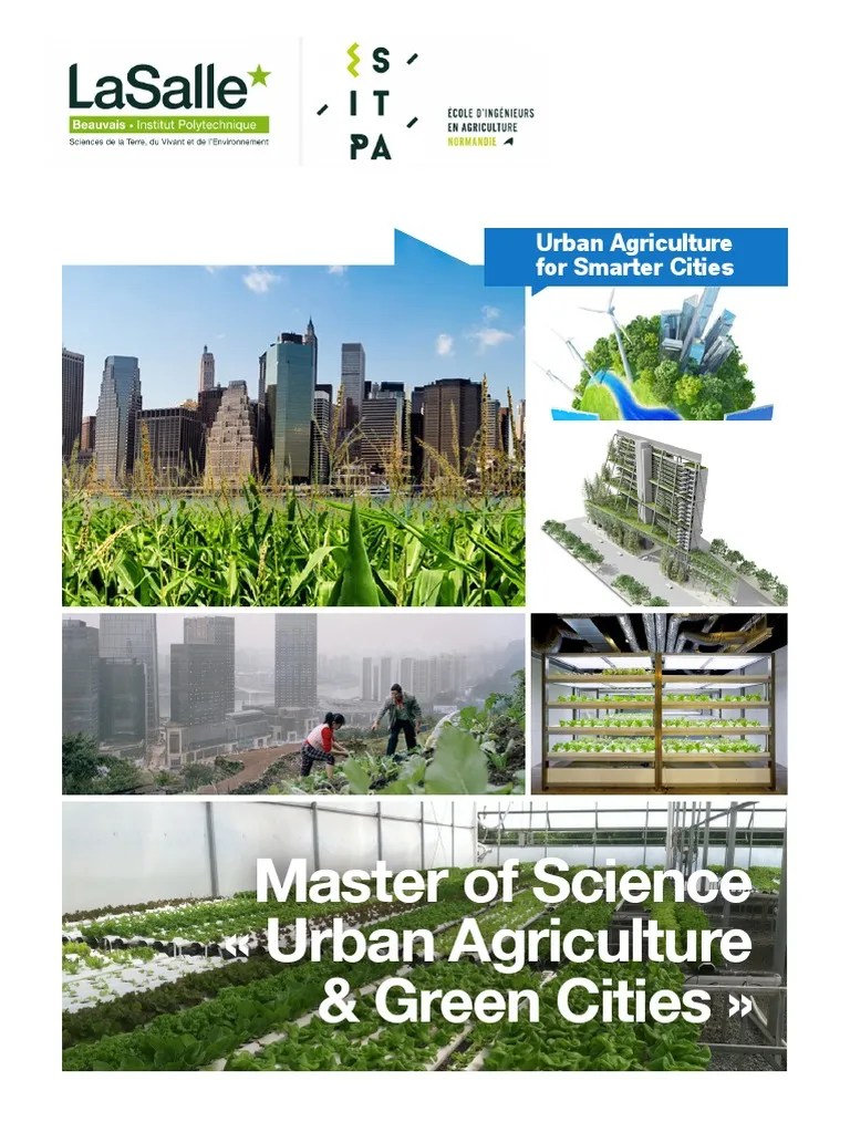 Master Of Science Urban Agriculture & Green Cities | PDF | Sustainable ...