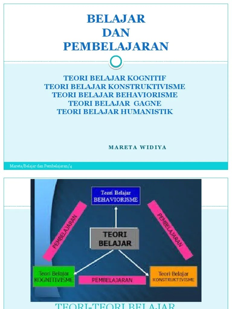 Pendekatan humanistik dalam pendidikan menekankan pada ranah kognitif. Belajar Dan Pem 4 Slide Show Pdf