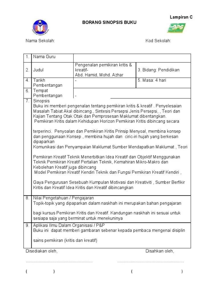 Contoh sinopsis buku untuk splg. Sinopsis Buku Motivasi Untuk Ladap