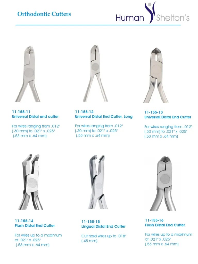 Orthodontic Instruments | PDF | Orthodontics | Tools