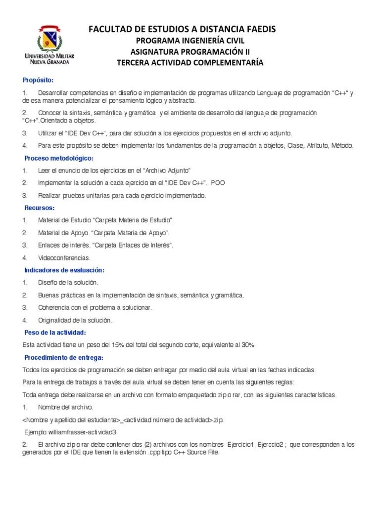 Actividad 3 POO Herencia C | PDF | Objeto (informática) | Programación ...