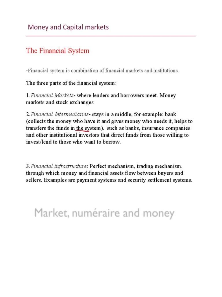 Money And Capital Markets | PDF | Financial Markets | Bonds (Finance)