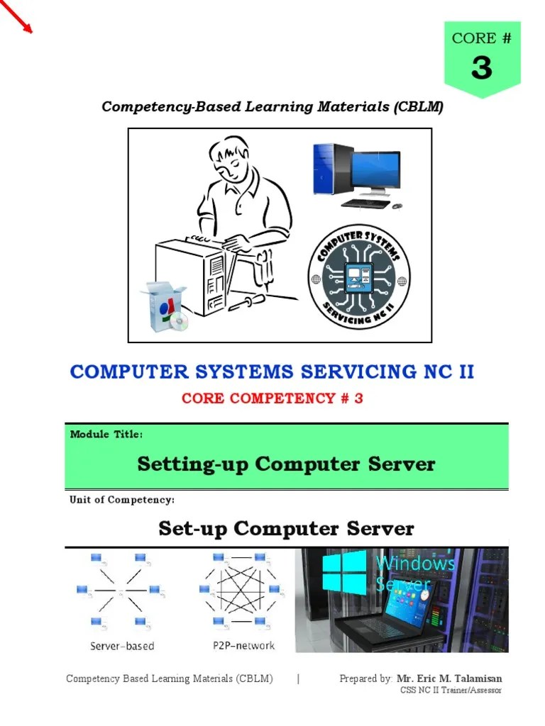 Core 3 Set-Up Computer Server | PDF | Ip Address | Active Directory