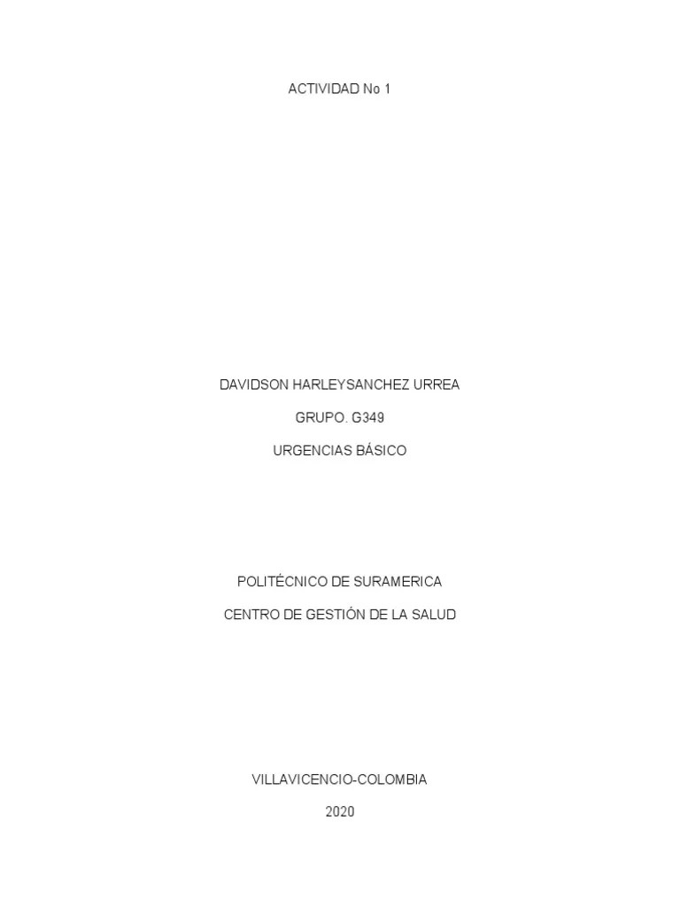 Cuál Es La Diferencia Entre Una Urgencia Y Una Emergencia | PDF ...