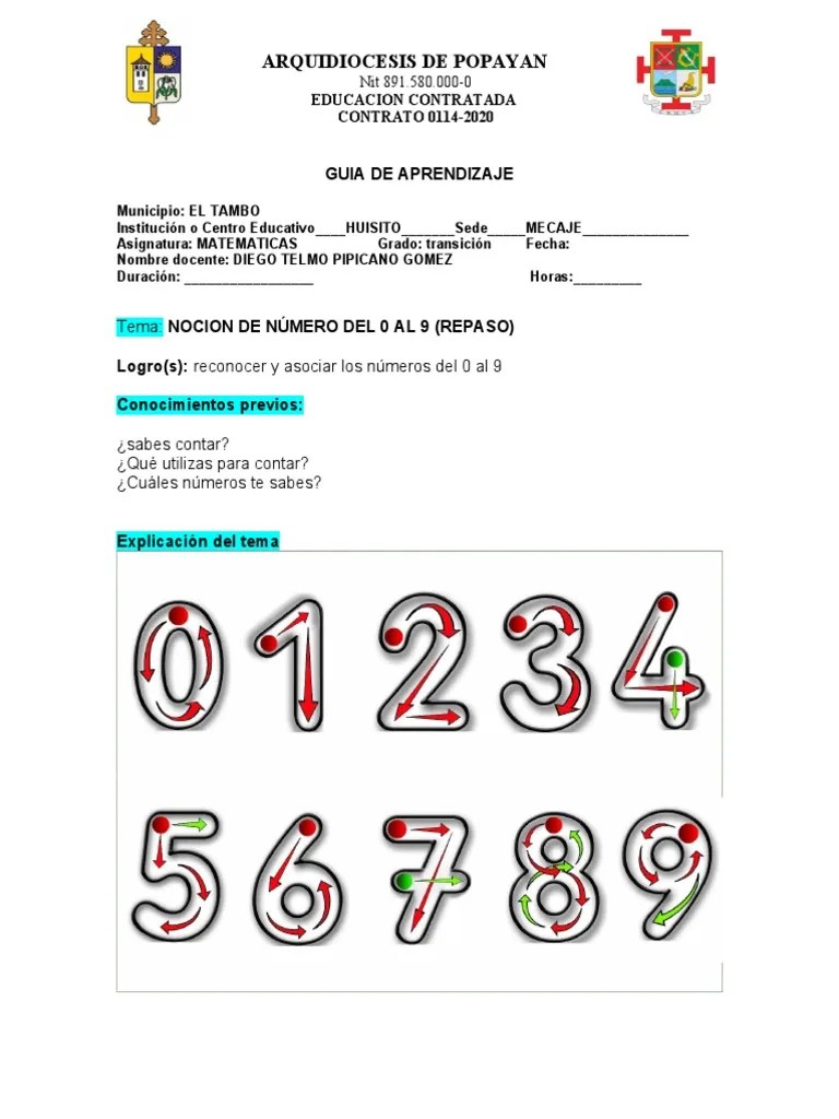 Matematicas Preescolar 0CTUBRE | PDF | Enseñanza De Matemática | Aprendizaje