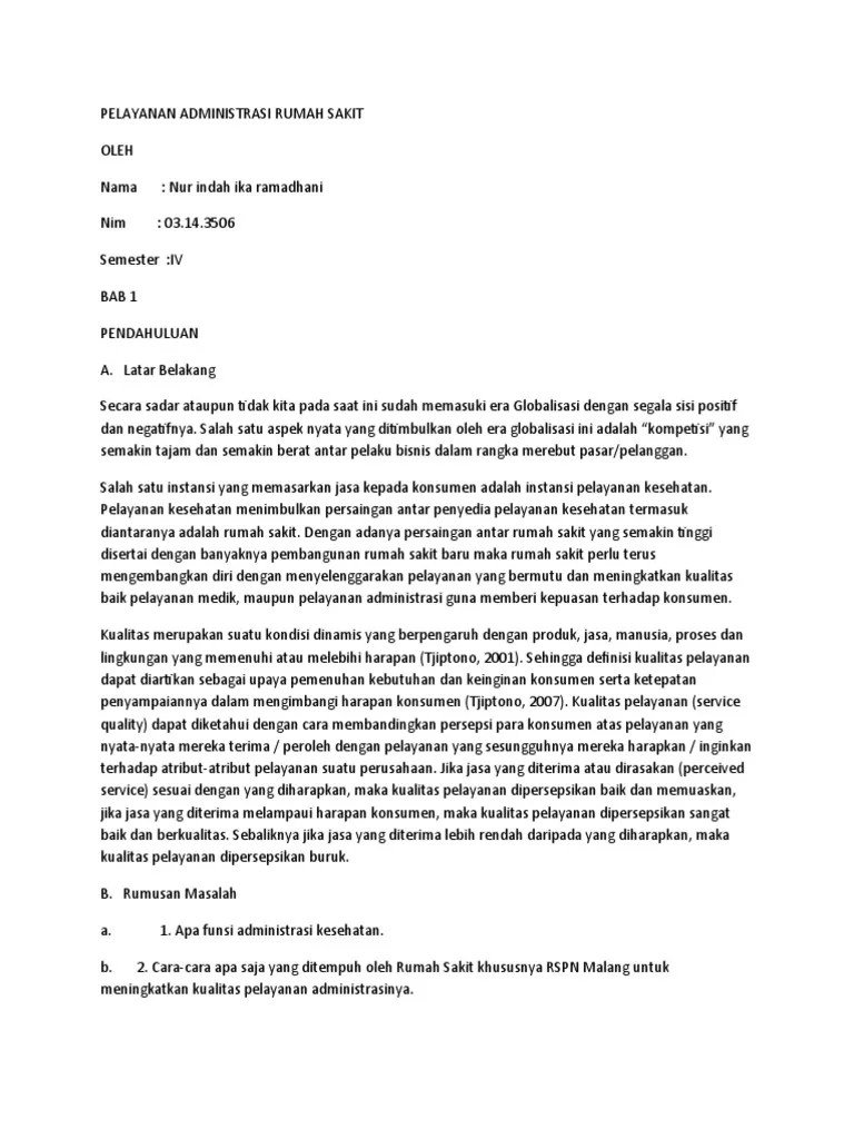 PELAYANAN ADMIN-WPS Office | PDF