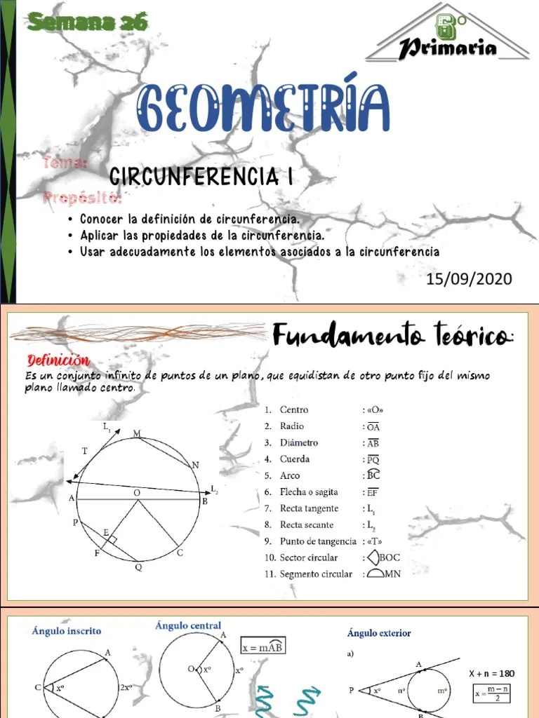 Secare cortar) es una recta que corta a una curva en dos o más puntos. Geometria Rectas Tangentes Secantes En Circunferencia Pdf