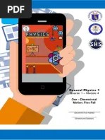 General Physics 1: Quarter 1 - Module 7: Newton's Laws Of Motion | PDF | Force | Inertia