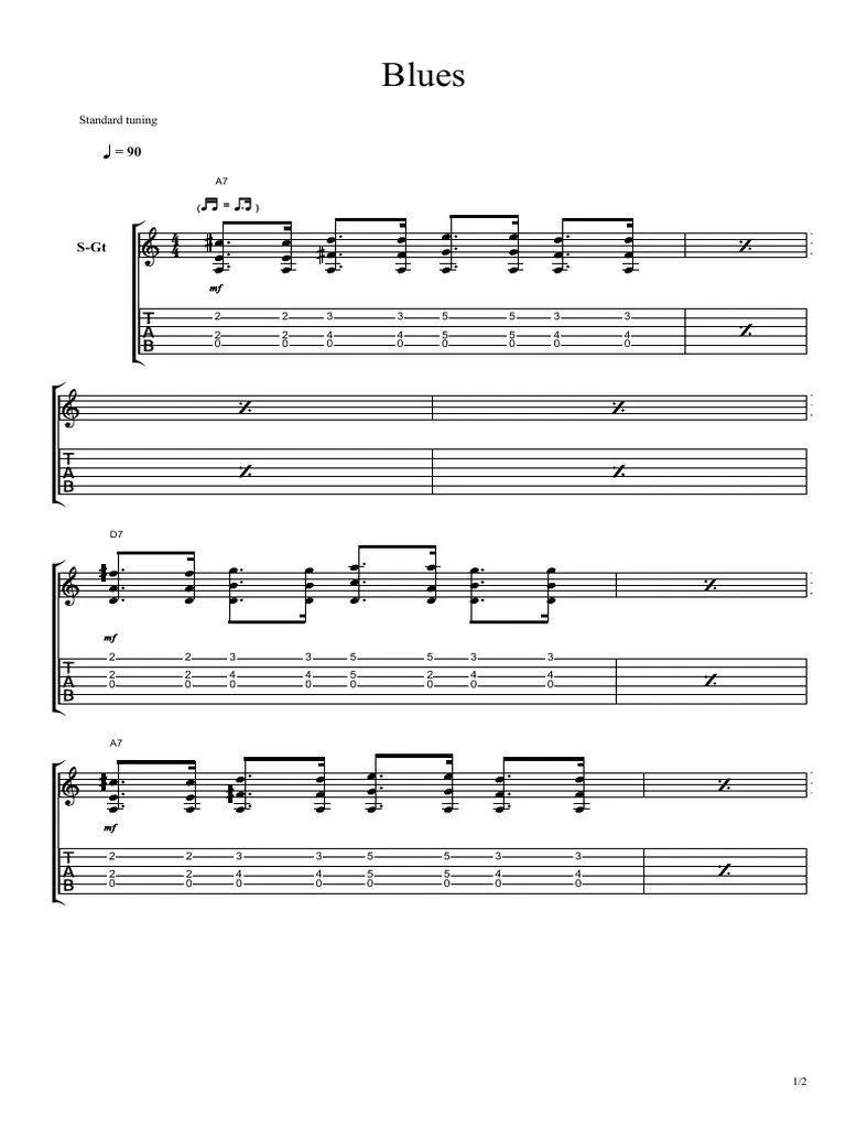 Blues Comping Pdf