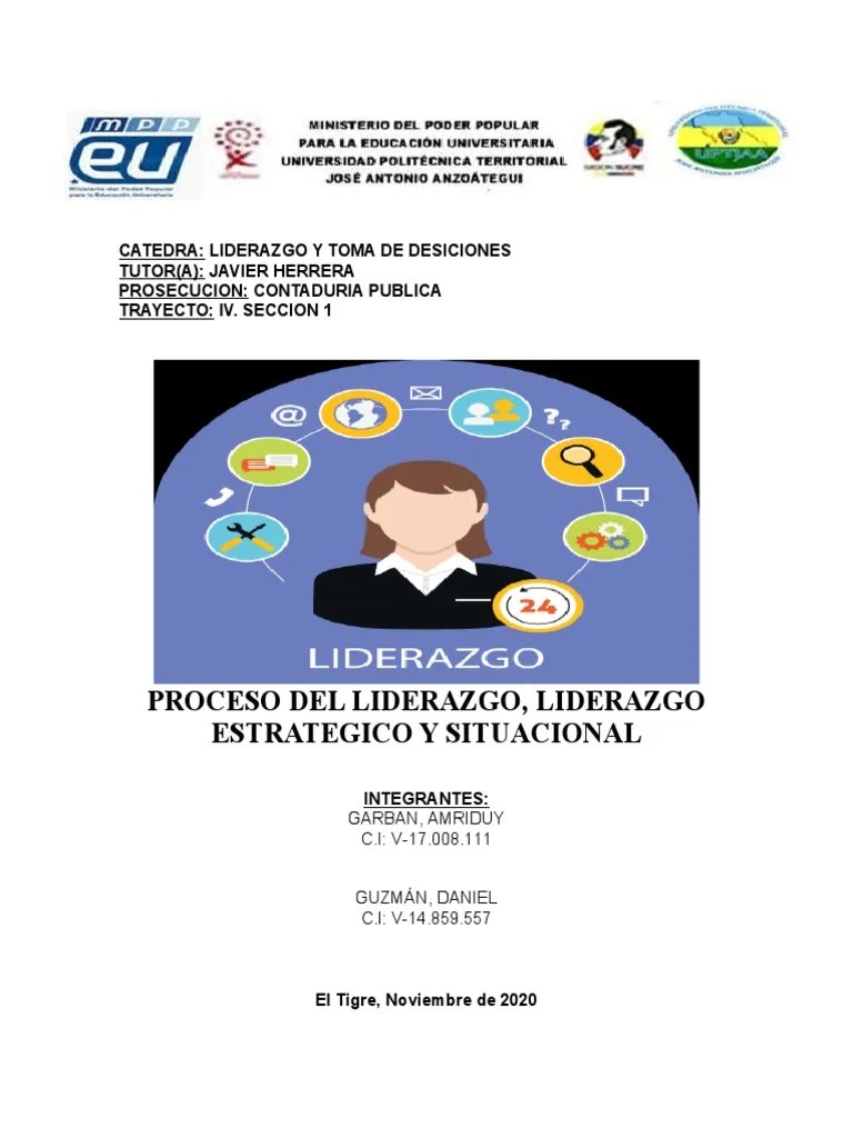 Unidad Ii. Proceso Del Liderazgo | PDF | Liderazgo | Toma De Decisiones