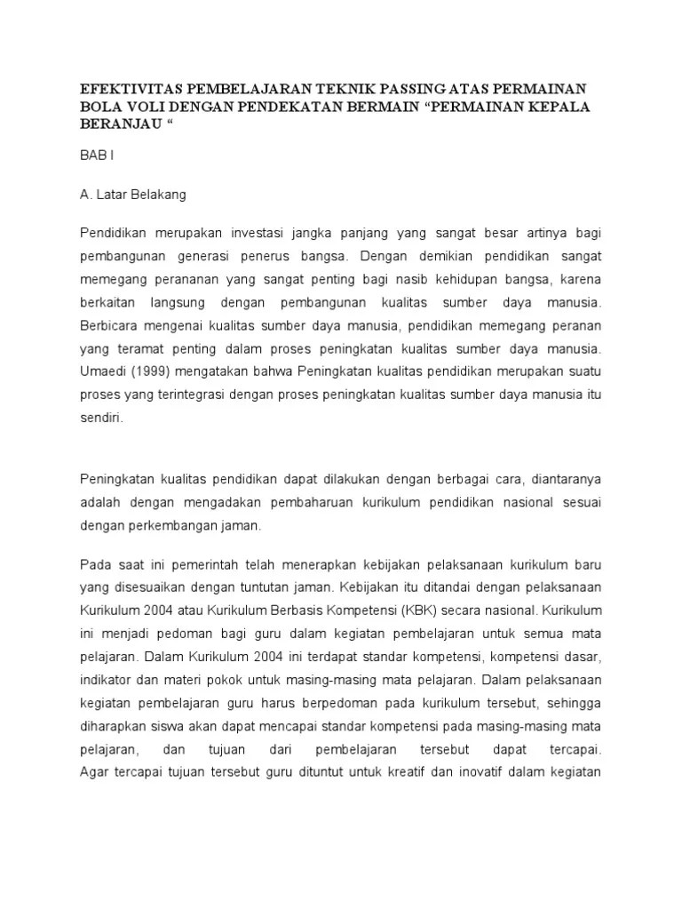 Makalah Bola Volly 3 Pdf 