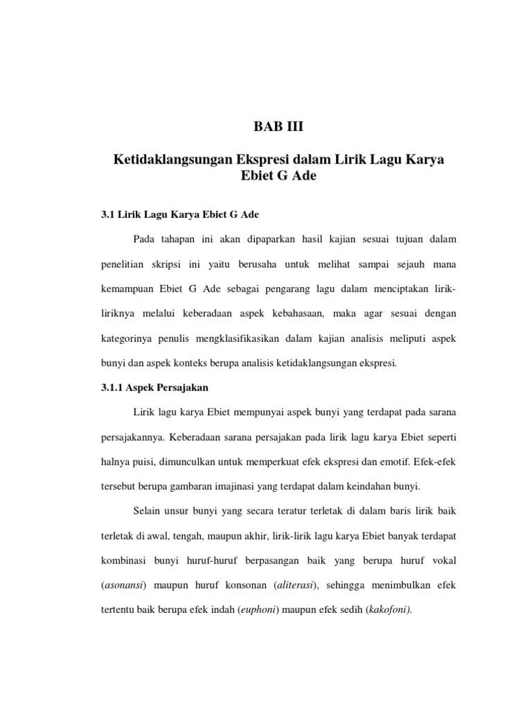 Ab ( c#m ) tak akan pernah mati. Bab Iii Pdf