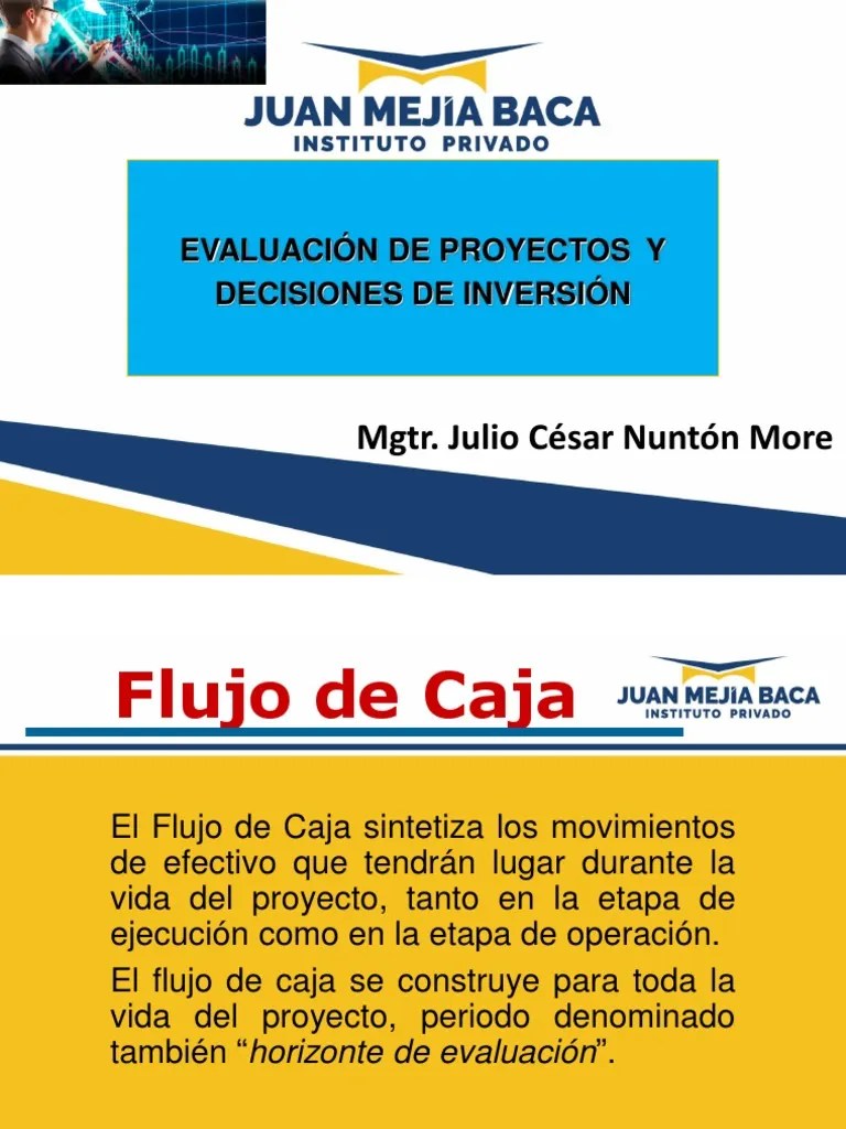 Indicadores De Evaluacion Proyectos De Inversion - 31 - 0 | PDF | Tasa Interna De Retorno ...