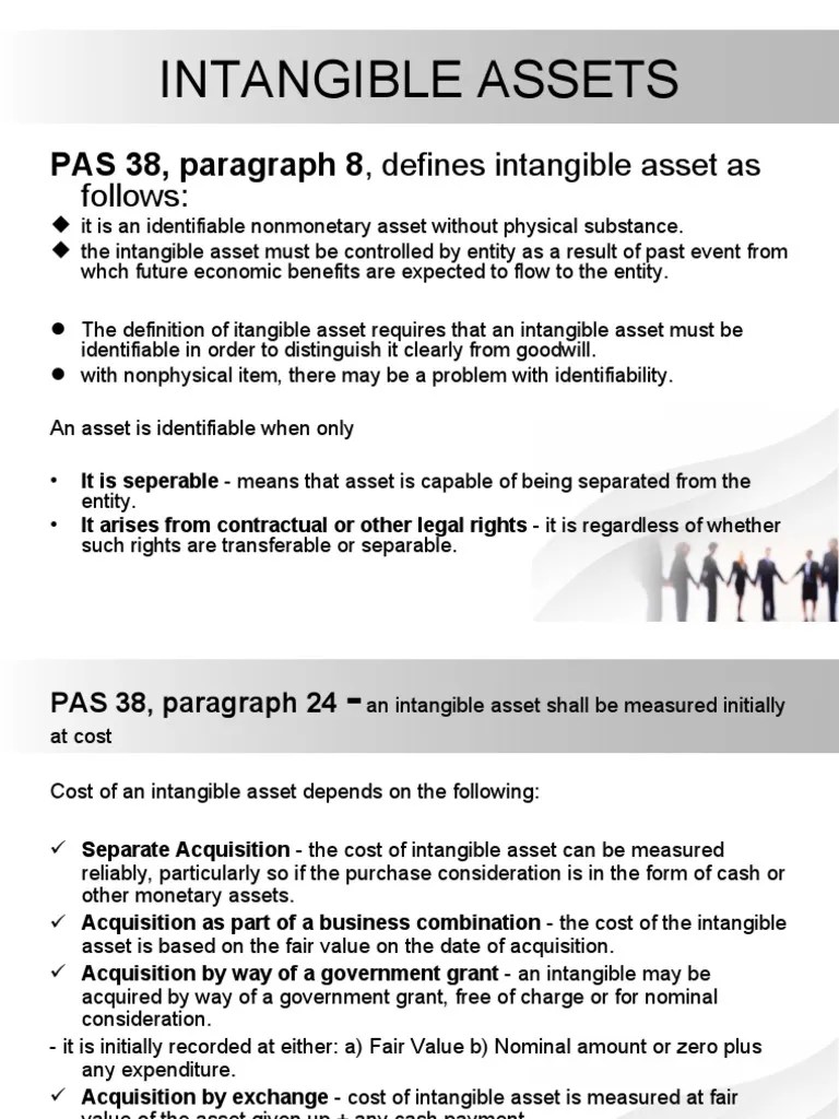 Intangible Assets | PDF | Intangible Asset | Goodwill (Accounting)