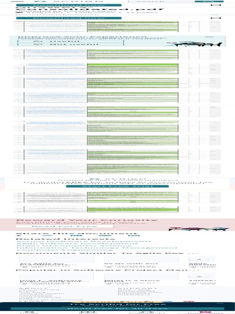 Agile Key With Answers-Consolidated - PDF Scrum (Software Development ...