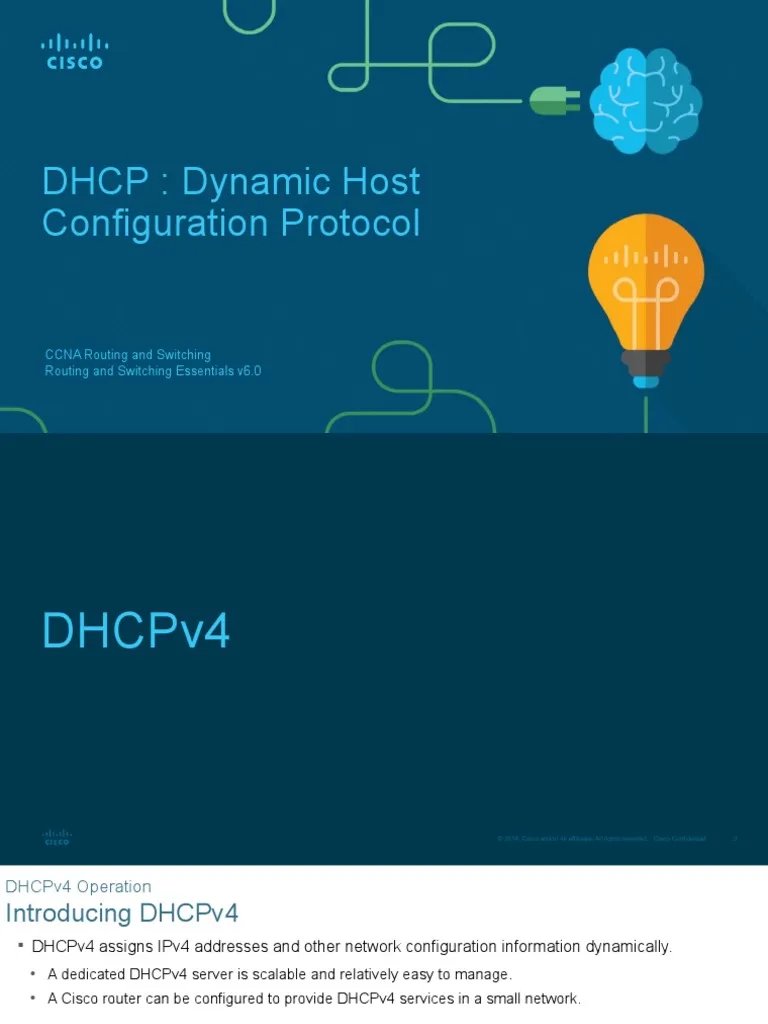 DHCP Dynamic Host Configuration Protocol CCNA Routing and Switching ...