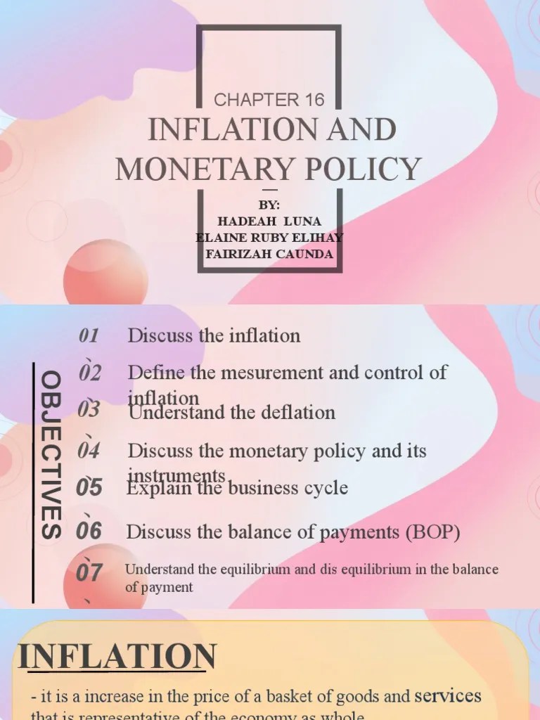 Inflation And Monetary Policy | PDF | Consumer Price Index | Inflation