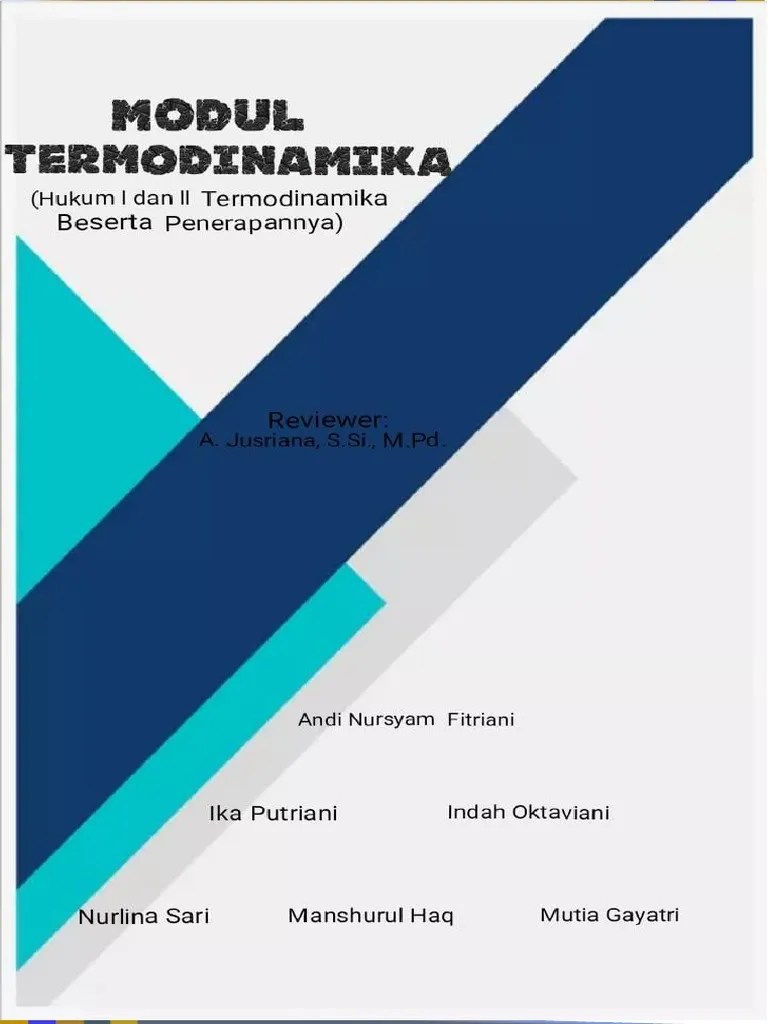Modul Termodinamika | PDF