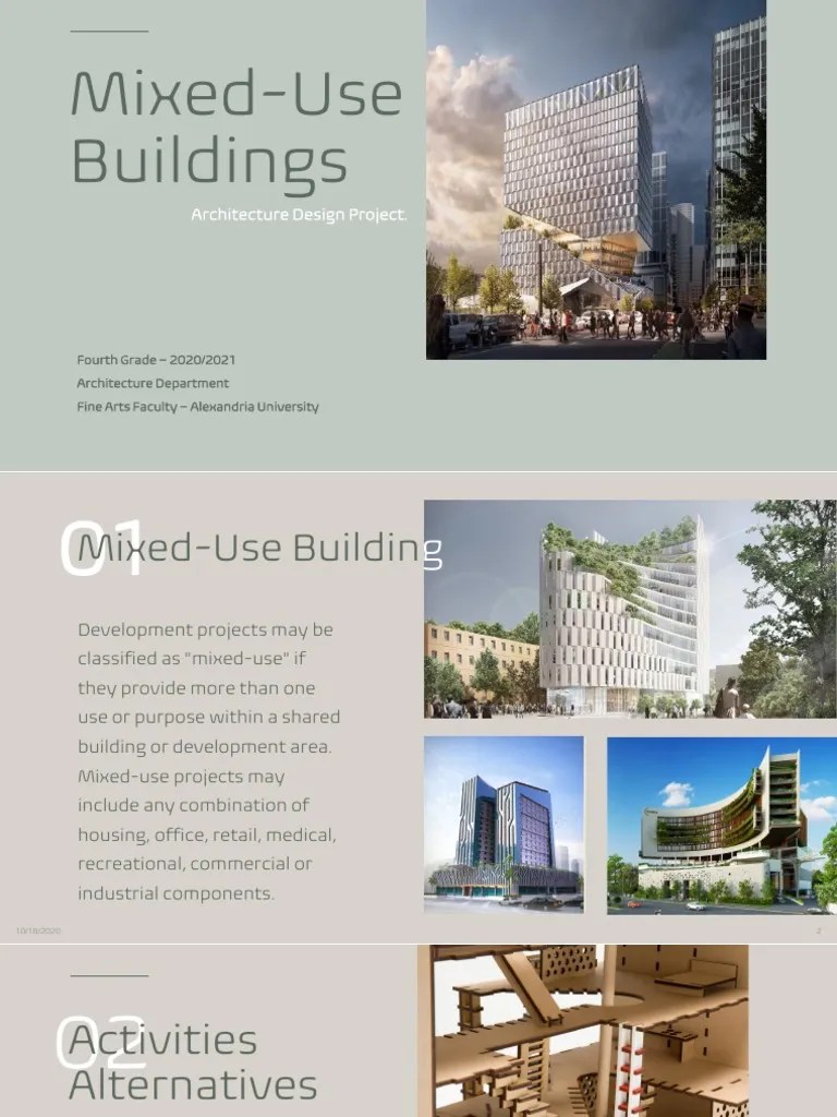 Mixed Use Buildings | PDF | Mixed Use Development | Design