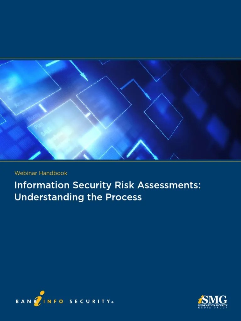 Sample Webinar Handbook PDF | PDF | Information Security | Risk Management